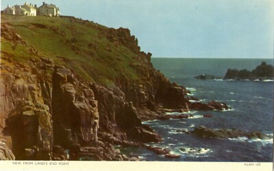 02014 - Postcard showing the view from lands end point