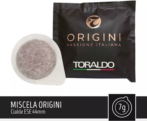 50 Cialde ese 44mm caffe Toraldo Miscela Origini Originali - Imagen 2 de 3