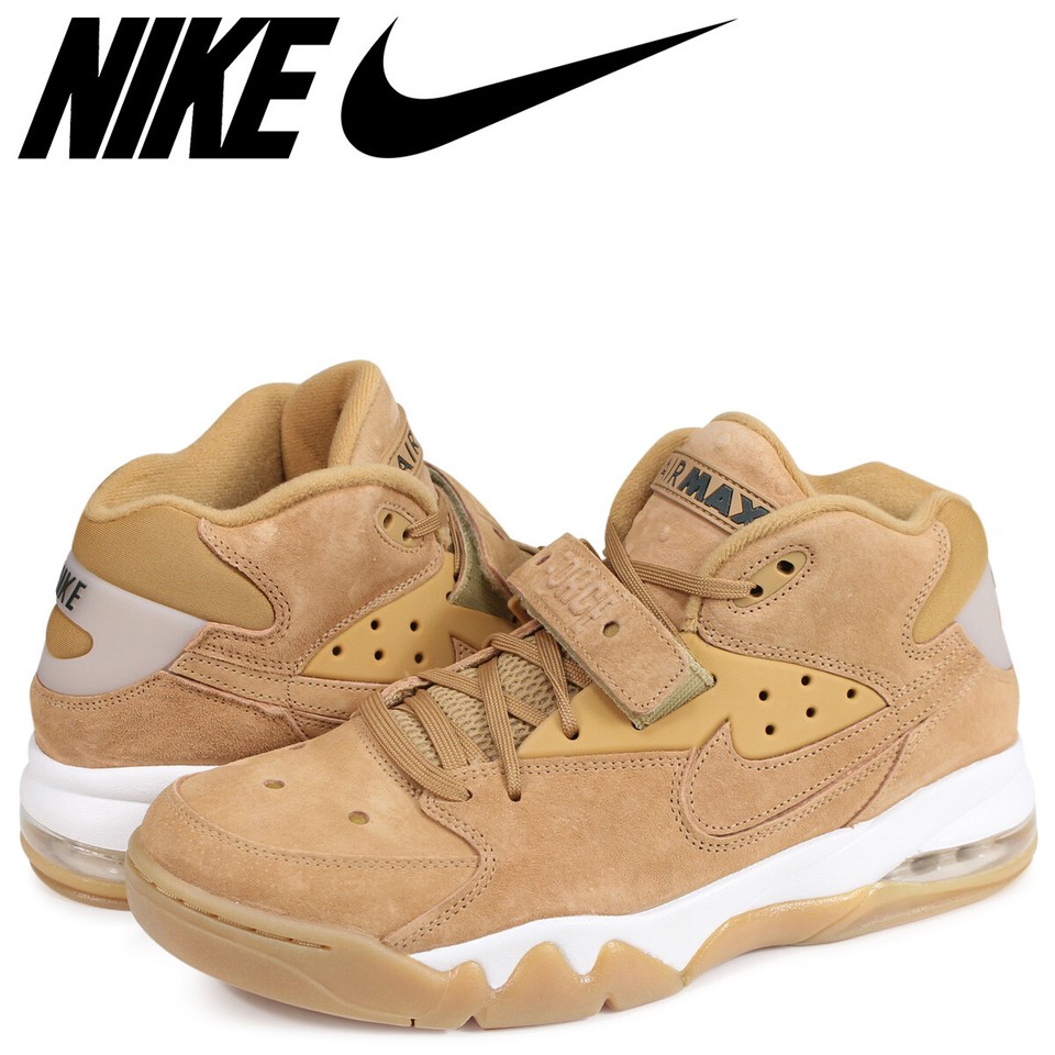 Nike Air Force Max PRM CB 1 Barkley 315065 200 Flax Wheat Gum Brown 10. ...