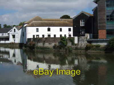 Foto 6x4 Flusskreuzung, Truro Blick über den Fluss Kenwyn auf die Po c2007