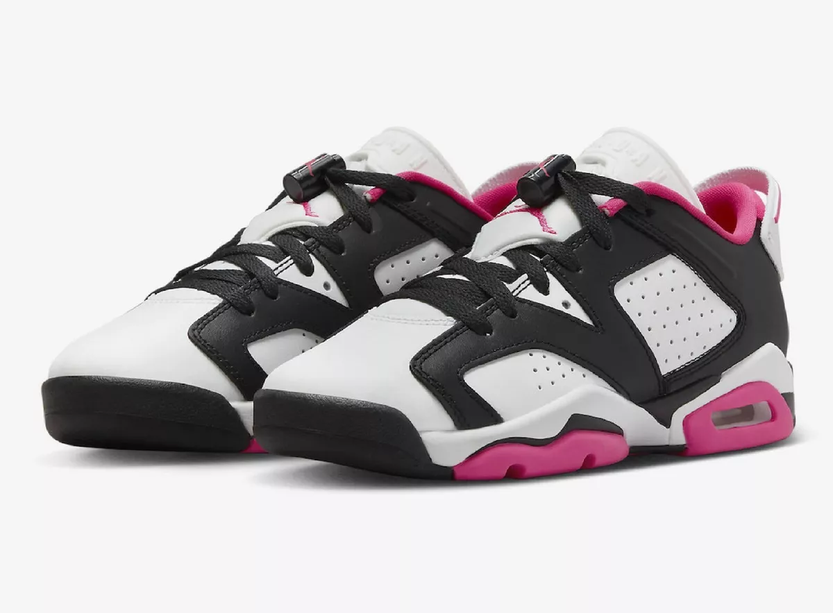 768878 061 Nike GS Jordan 6 Low Fierce Pink NEW
