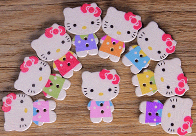 10 X Botones De Hello Kitty Verde coser Cardmaking Scrapbooking Niños Hágalo usted mismo 10 X Botones De Hello Kitty Verde coser Cardmaking Scrapbooking Niños Hágalo usted mismo