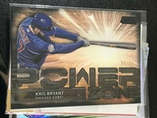  2017 Stadium Club Power Zone Black #PZKB Kris Bryant/99 cubs! MK1