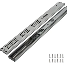 LONTAN 10 Pair Soft-Close Drawer Slides 12" - Ball Bearing Full Extension, 100lb