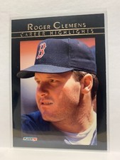 Roger Clemens 1992 Fleer Career Highlights 11 Prime of Life Boston Red Sox