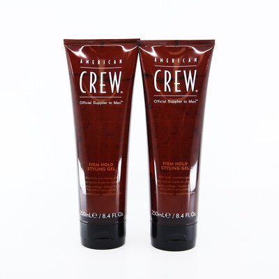 American Crew Firm Hold Styling Gel -8.4oz (pack of 2)