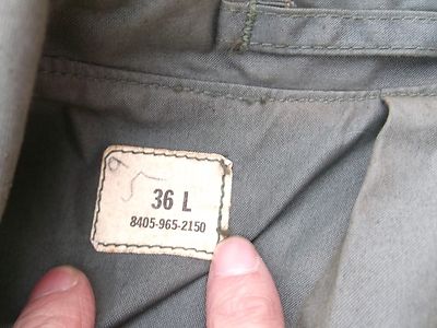 US ARMY 1967 VIETNAM ERA MAN'S RAINCOAT AG 274 SIZE 36L | eBay