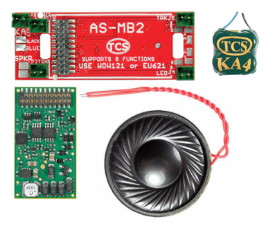 TCS 1751 WDK-ATL-5 DCC Sound Conversion Kit fit Atlas EMD GP40-2 Ph.2 HO Scale