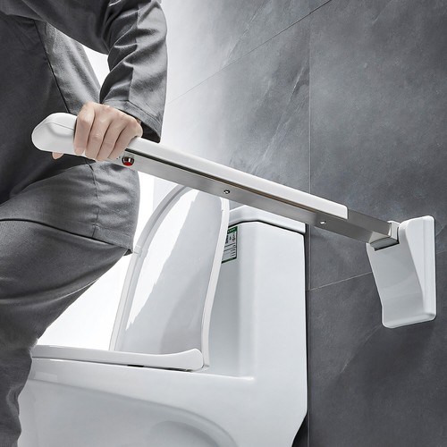 Klappgriff Stützgriffe Stützklappgriffe WC Aufstehhilfe Haltegriffe Bad 56-70cm - Bild 4 von 20