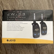 New Joyo Digital Wireless Transmitter And Receiver Jw-03 2.4ghz Guitar System