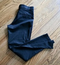 Mario Serrani Italy Pants Women's Size S Stretch Charcoal 27