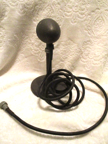 De colección ~ años 40 ~ RCA MI-12010 ~ micrófono dinámico ~ cable y soporte originales ~ década de 1940 - Imagen 6 de 22