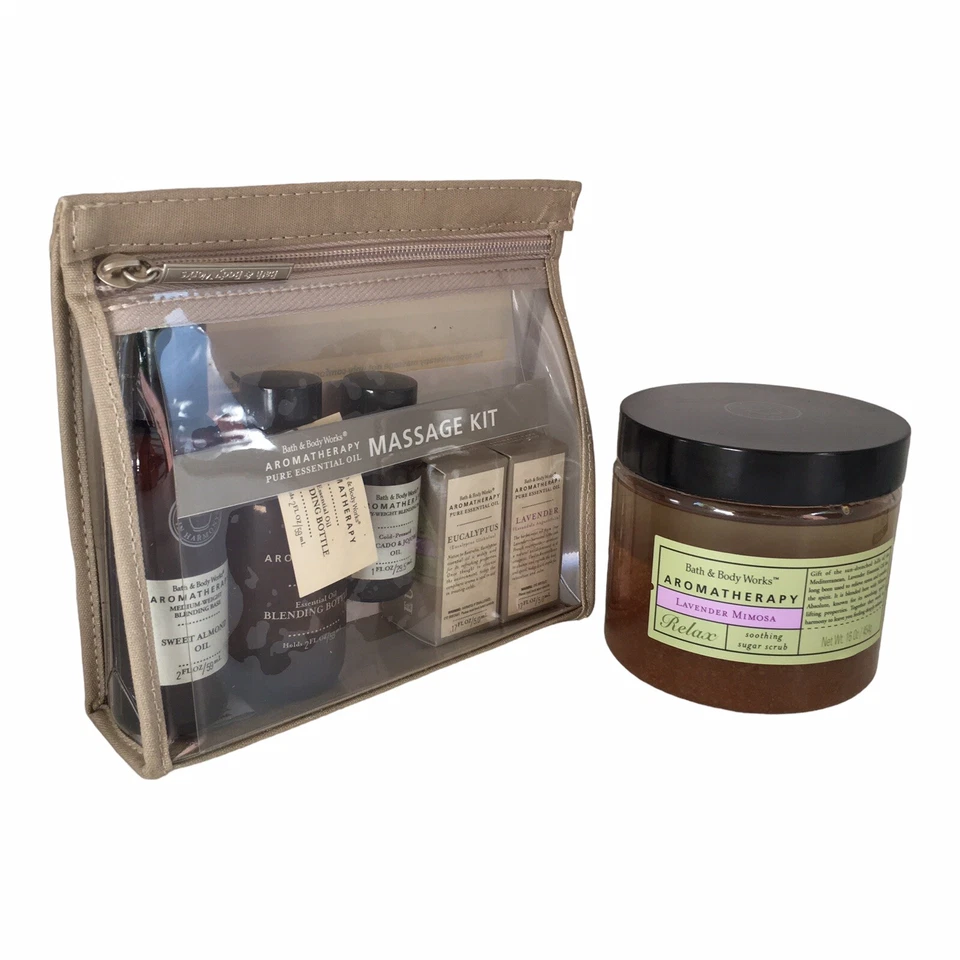 Набор для массажа чистым эфирным маслом ароматерапия Bath & Body Works рождественский подарочный набор - Изображение 4 из 4