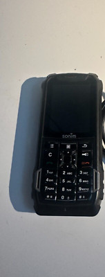 SONIM XP5 XP5800 RUGGED PHONE PTT WiFi 4G LTE BLACK BELL CANADA LOCKED