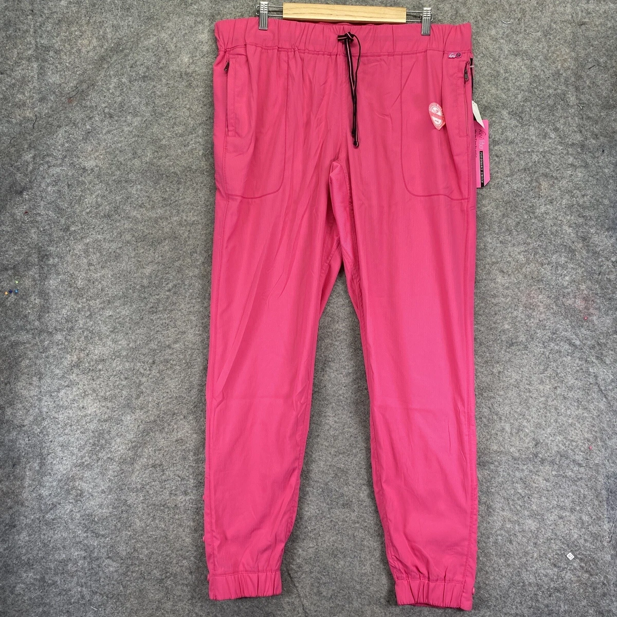 Kai Lite Joggers Lightweight Sweatpants Womens XL Regular Pink