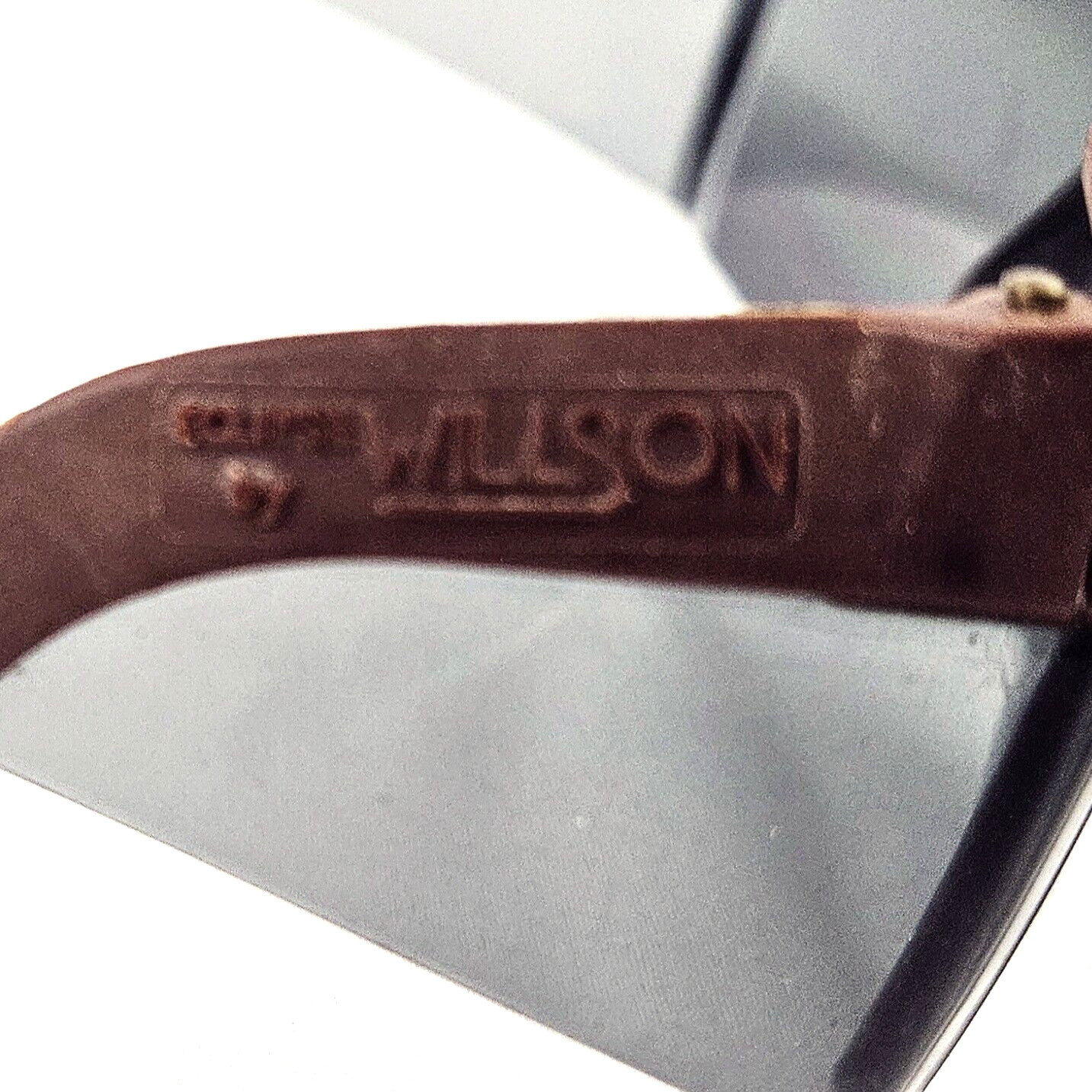 Willson Eclipse Sunglasses Brown Vintage Work/Pro… - image 6