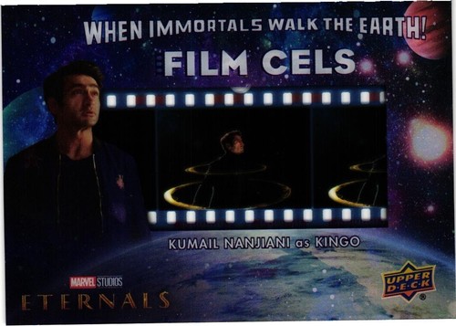 2023 UPPER DECK MARVEL ETERNALS FILM CELS ACETATE INSERT TIER 1  #FC-5 KINGO - Picture 1 of 2