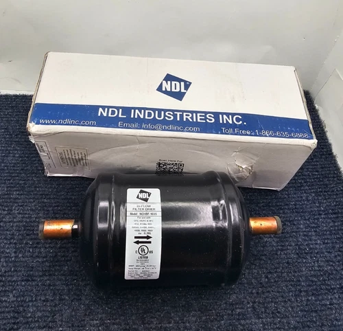NDL NCHBF-163S: 3/8" ODF BI-FLOW Liquid Line Filter Drier Heat Pump Split System
