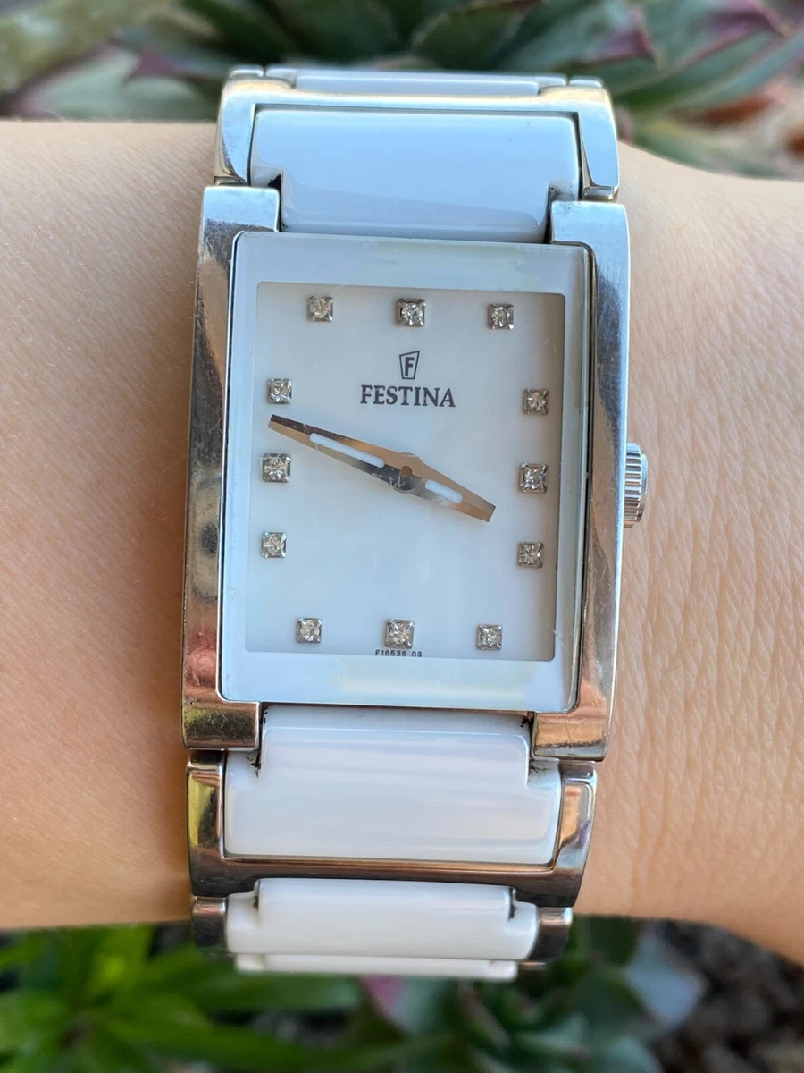 Festina 2025 white watch