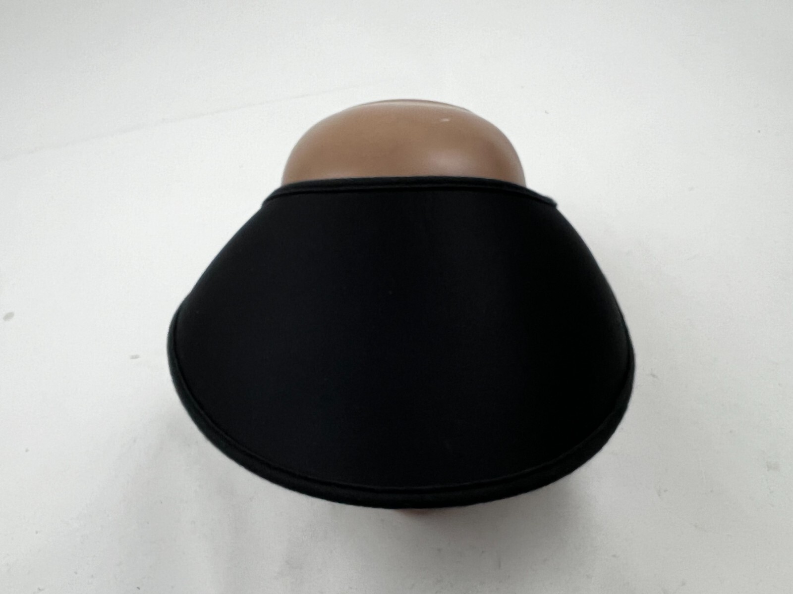 Packable Beach Visor Hat Cap Strapback Black Wome… - image 3