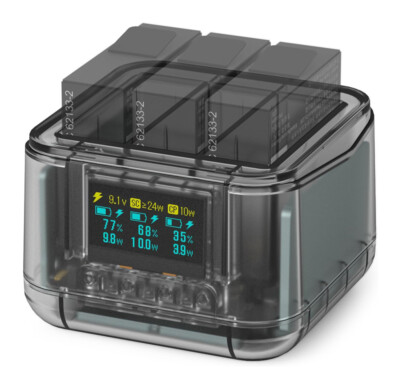 Schnelles Ladegerät für Ace Pro 2/Action 6/Hero 13 OLED Bildschirm Ladenabe