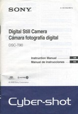 Sony Cyber-Shot Digital Still Camera DSC-T90 Instruction Manual