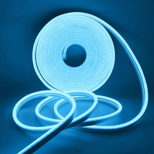 1M 5M 10M 12V Flexible Sign Neon Lights RGB Silicone Tube LED Strip Waterproof - Picture 21 of 27