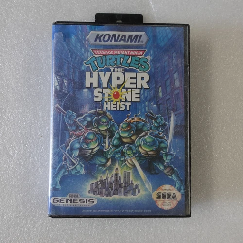 Teenage Mutant Ninja Turtles: The Hyperstone Heist (Genesis, 1992) No Manual