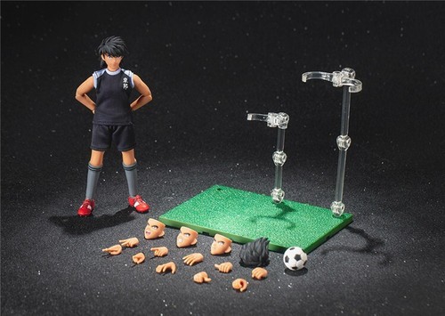GT 1/12 Captain Tsubasa Kojirohyuga Football Player Boy Action Figure Model New - Picture 3 of 8