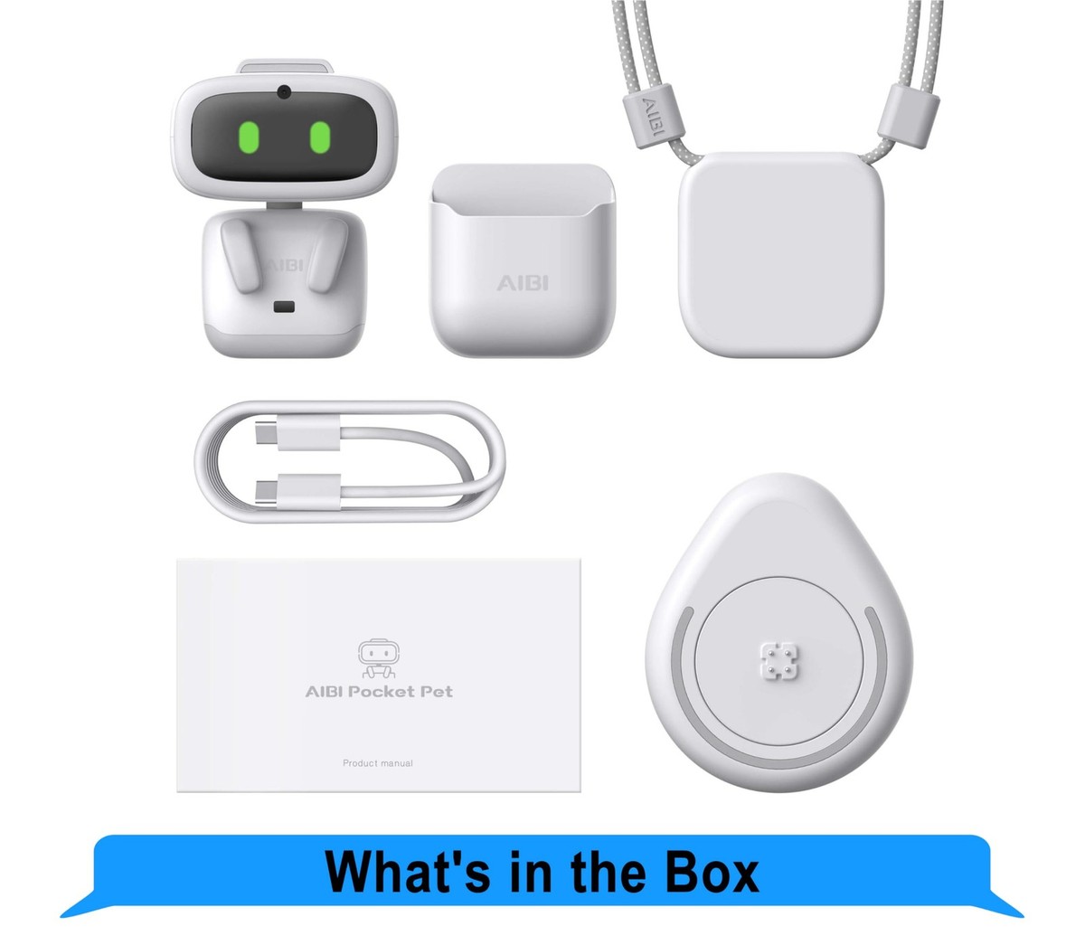 Aibi Pocket Pet - Wearable Robot | ChatGPT Powered AI Companion