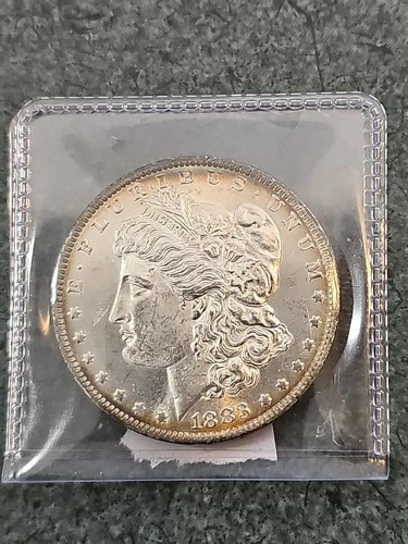 * 1883 O * BU MS+ SPARKLING WHITE SUPERB MINT FRESH MORGAN SILVER DOLLAR