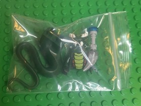 LEGO Ninjago Acidicus Minifigure Rise of the snakes Part njo0066 Set 9450 Green