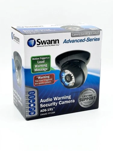 Swann Advanced Audio Warning Security Camera ADS-191 SWADS191CAM Motion AlarmNEW