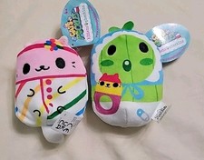 CATS vs PICKLES Kittens Vs Gherkins Plush Bean Bag Toys Lil Joey  Lil Stripes