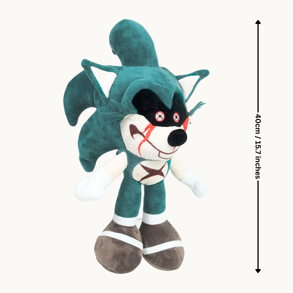 Sonic Lord X Plush 16 Stuffed Doll Creepy Pasta Horror Game Evil Sonic 