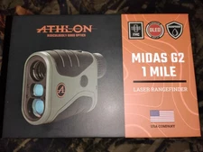 Athlon Midas 1 Mile G2 Laser Rangefinder 502006 W/Lifetime Warranty.