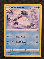 ABOMASNOW 043/196 LOST ORIGIN POKEMON NM/M 2022