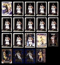 LeBron James Lot 19 Basketball Cards 2025-26 Topps Los Angeles Lakers Collection