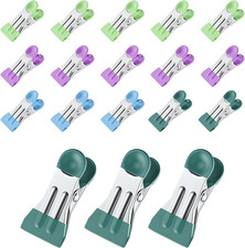 Clothes Pins, Chip Clips,Chip Clips Bag Clips Food Clips 20 Pcs,Towel Clips,Bag