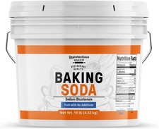 Baking Soda 1 Gallon , Aluminum Free, Cooking, Baking, Cleaning More