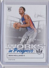 2024-25 Panini Court Kings Works in Progress Ron Holland II #28