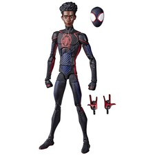Spider-Man Hasbro Marvel Legends Series Miles Morales 6-Inch 6 inches, Black
