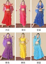 Belly Dance Costume Women Size 0-8 XS Small Medium Cosplay Photoshoot Outfit New