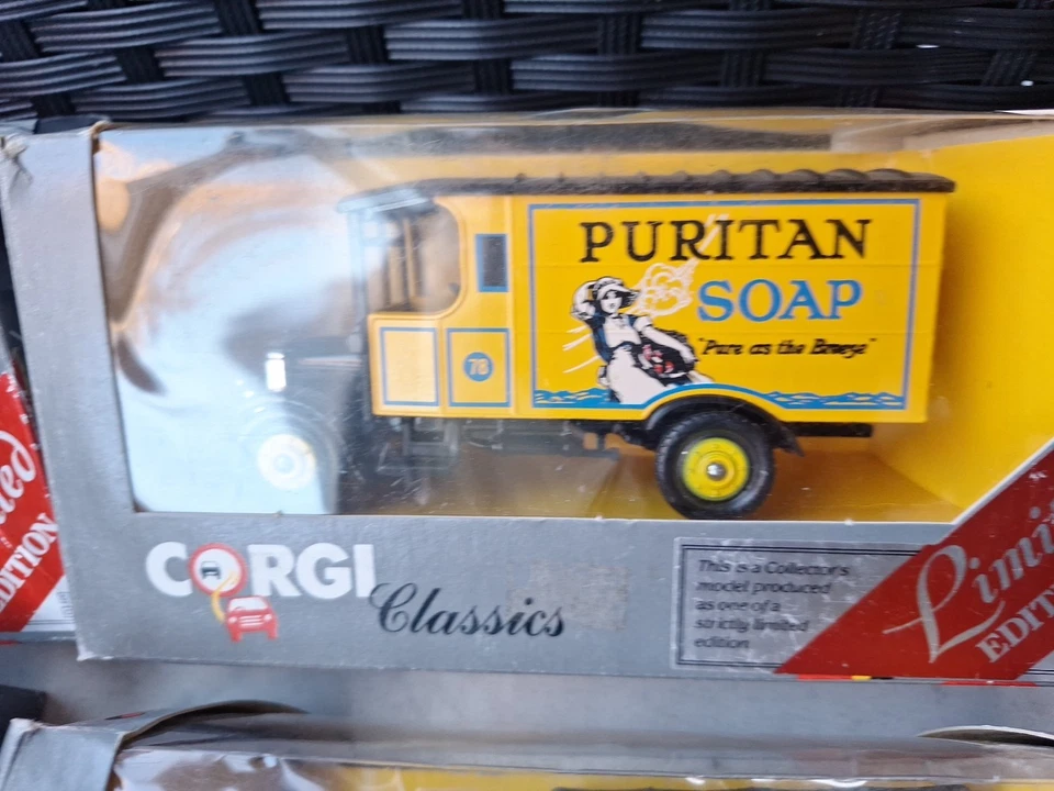 10 Corgi Classic Thornycroft VANS 4 LTD Edition All Original Box - Image 3 of 4