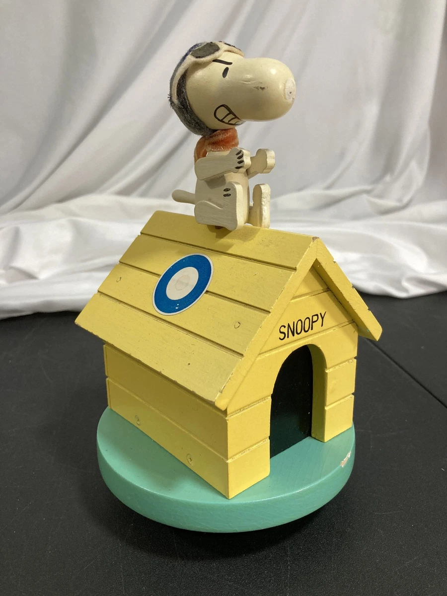 schmid社　1971年　ビンテージ　スヌーピーオルゴール DOG HOUSE Snoopy Music Box Indiana Collectible Music Boxes (1970-Now) for