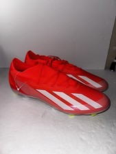 Adidas Men's X Crazyfast Pro FG Solar Red Soccer Cleats Size:13 IG0600 107D