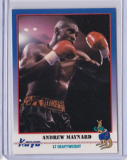 1991 KAYO BOXING CARD #26 ANDREW MAYNARD ID5