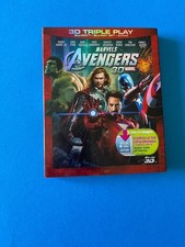 Film BLU RAY MARVEL AVENGERS SLIPCASE  3D TRIPLE PLAY- USATO