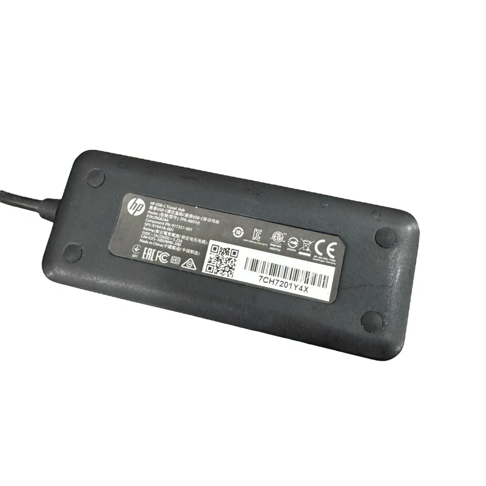 HP USB-C Travel Hub TPA-A601H Portable Dock Station Type C VGA HDMI USB 2.0 - Image 2 of 2