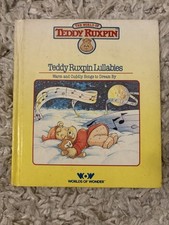 Vintage Teddy Ruxpin Lullabies Book World of Wonder 1985